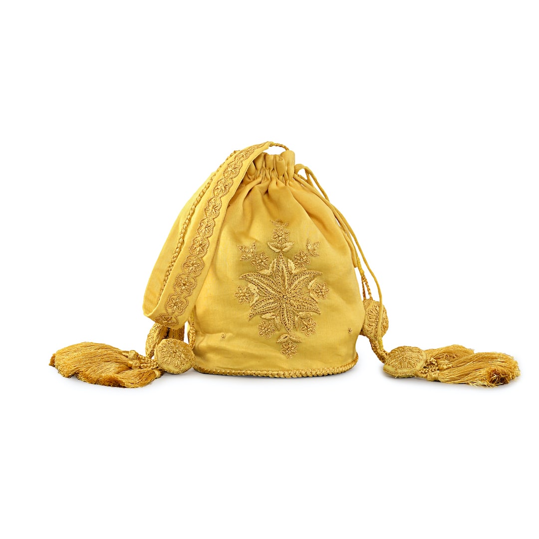 Potli Bag (Yellow) - Prashant Chouhan