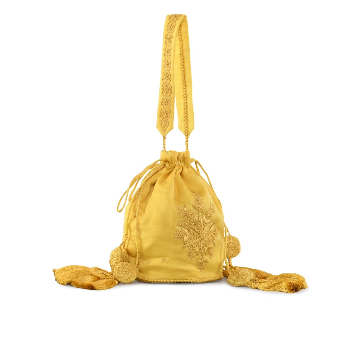 Potli Bag (Yellow) - Prashant Chouhan